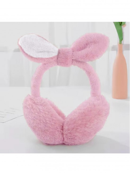 Bunny Ear Plush Earmuff